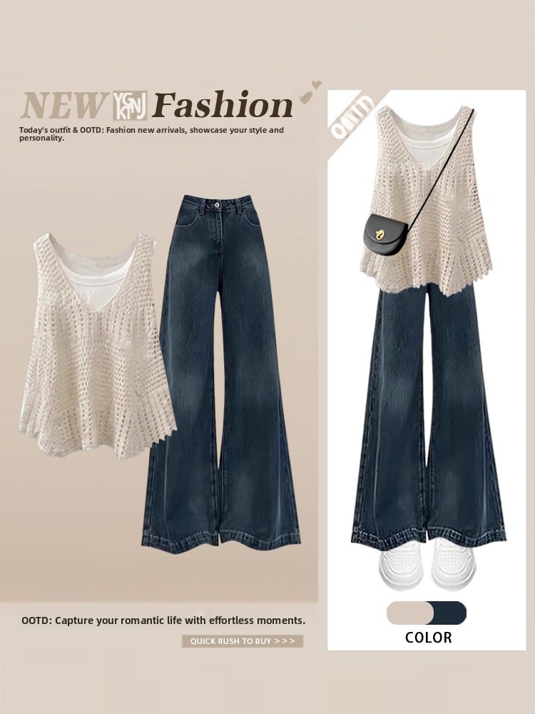 Vintage Fashion Pieces - Completo estivo da donna in stile