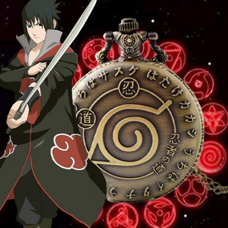 Vintage Fashion Meaning - Orologio da Tasca Naruto Retrò in