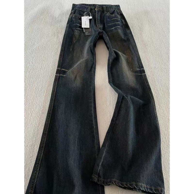 Retro Track Pant - Jeans Classici Retrò a Zampa d'Elefante