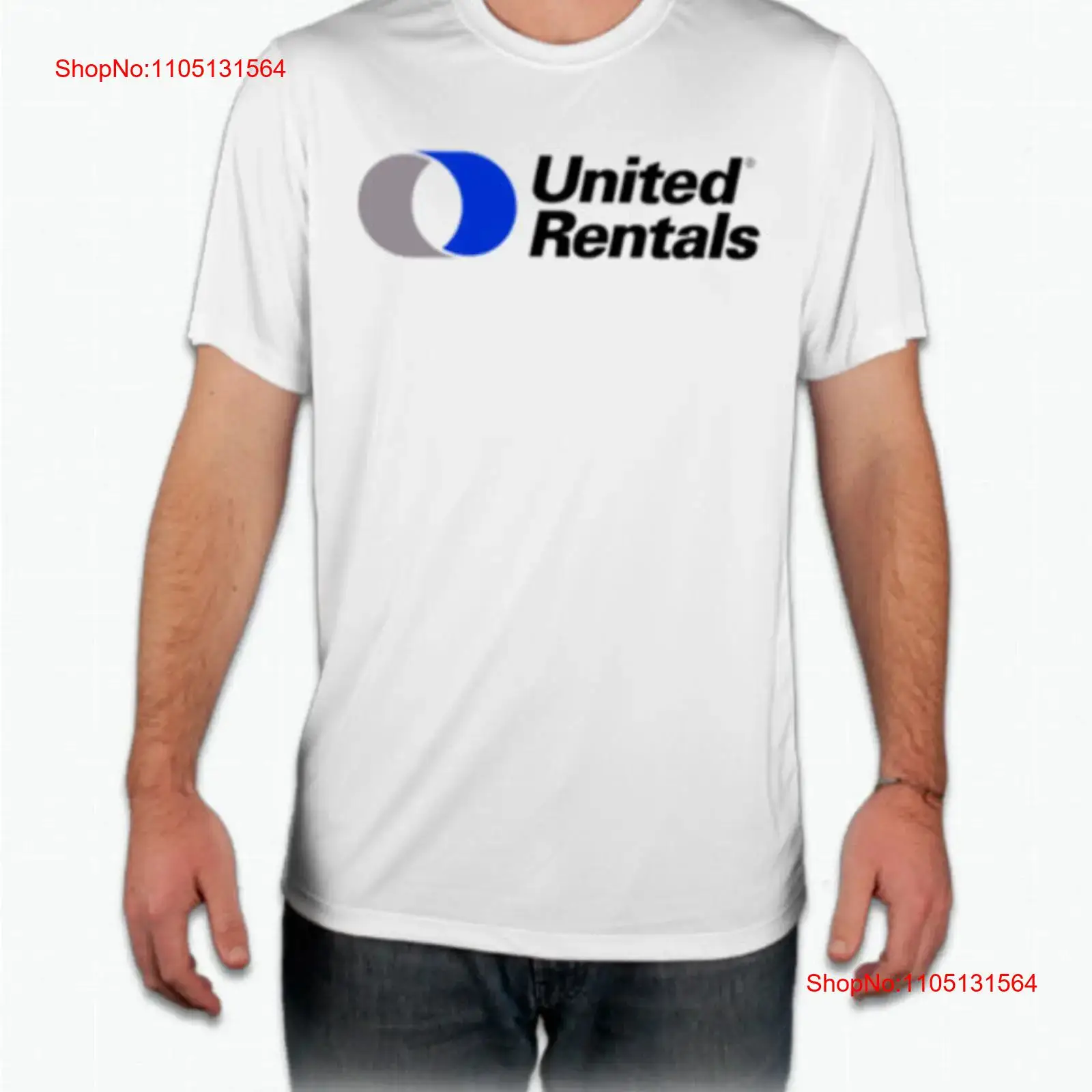 Vintage Fashion Rental - T-shirt dell'azienda United Rentals vintage Abiti