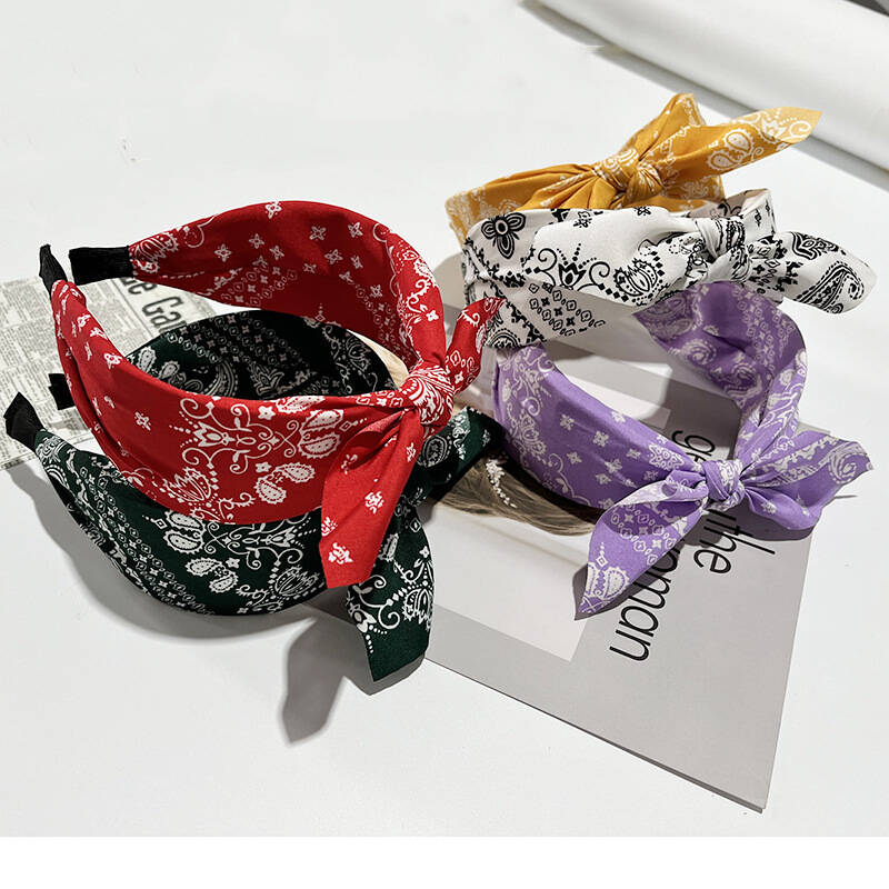 Vintage Fashion Shop - Fasce per capelli con stampa Boho
