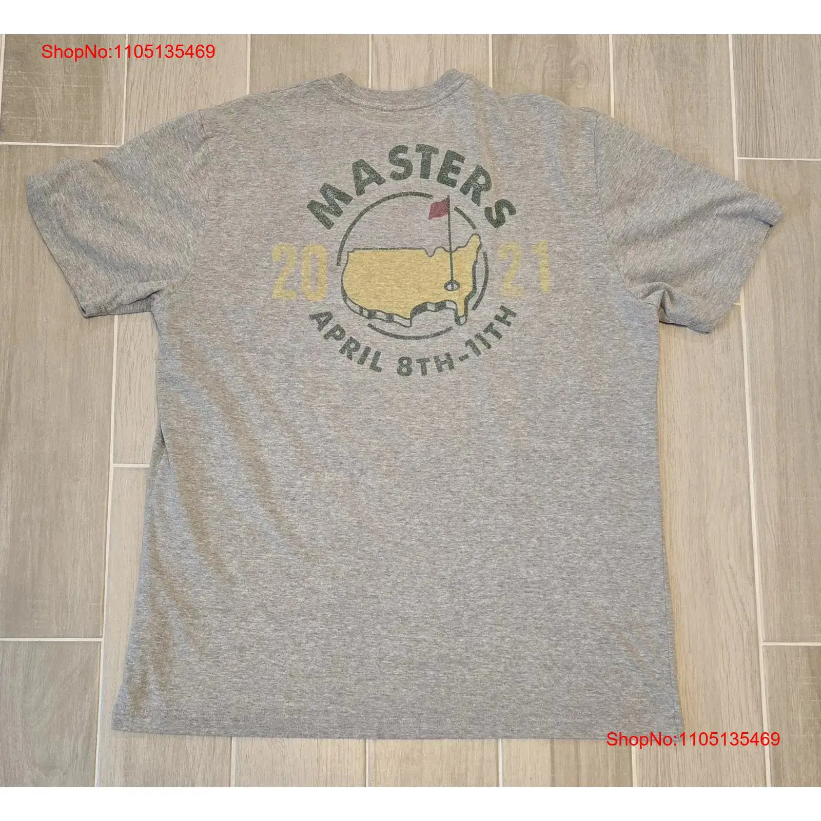 Vintage Fashion Jersey - T-shirt Masters taglia XXL grigia 2021