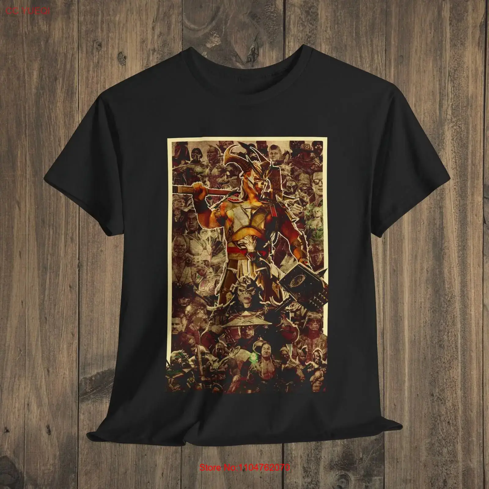 Vintage Fashion Game - T-shirt Iconic Gaming Fighter, Maglietta da