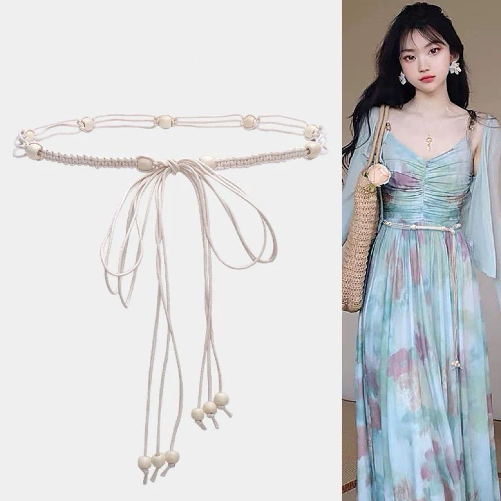 Vintage Fashion For Women - Cintura Boho con perline intrecciate per