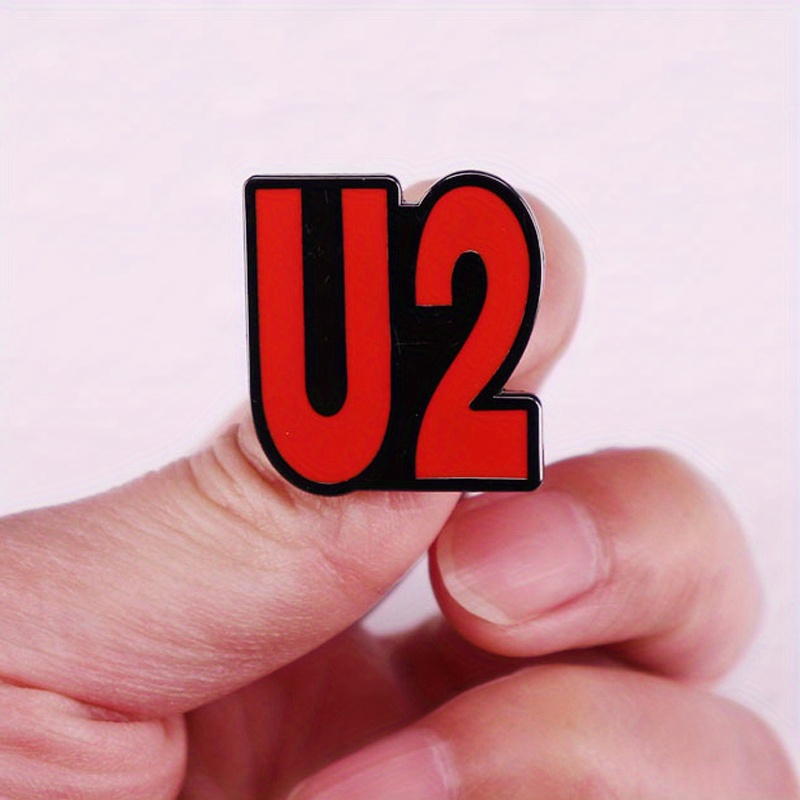 Vintage Fashion Enthusiasts - Spilla Rock Music Moon U2 Spilla