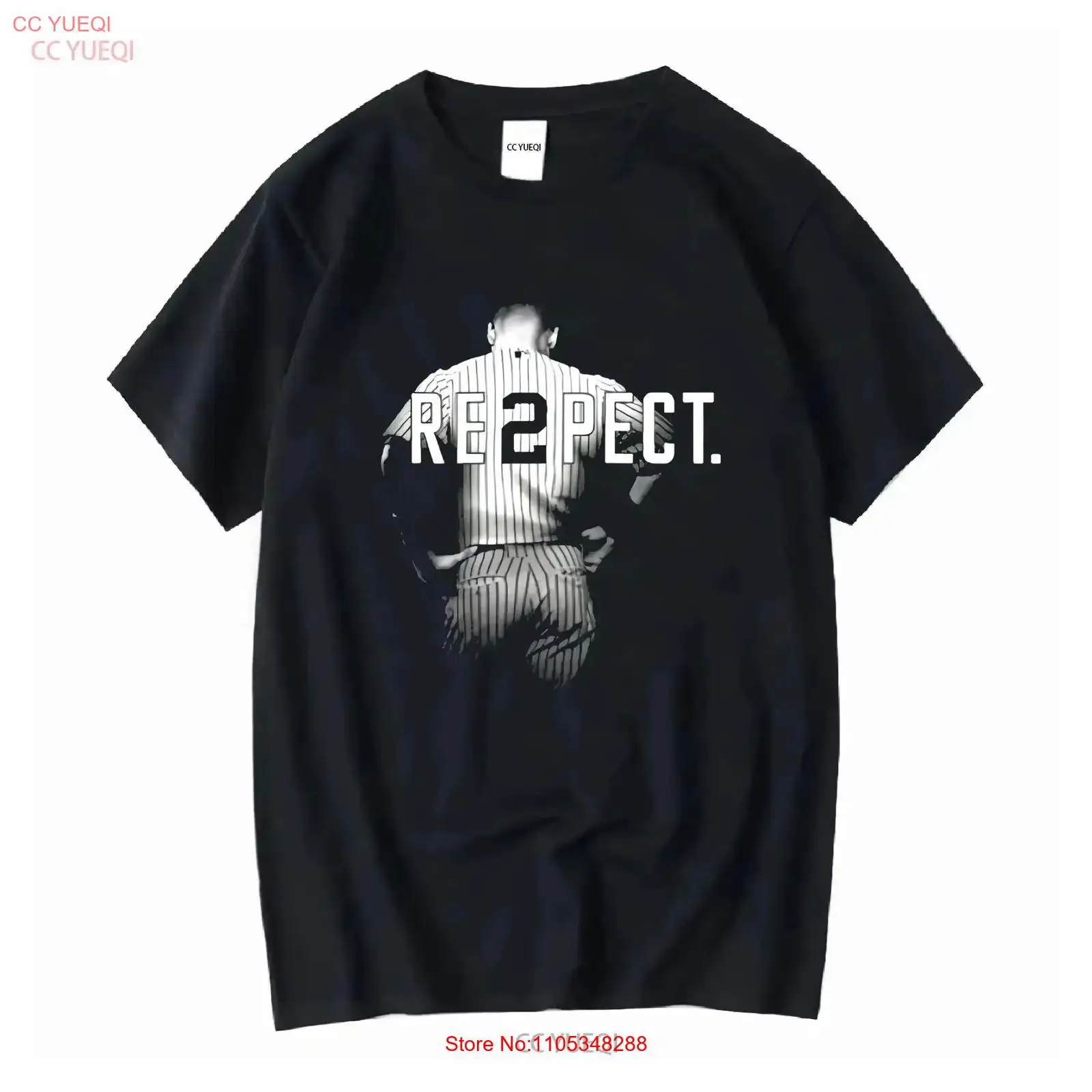 Vintage Fashion York - Maglietta Derek Jeter Re2pect Legend Baseball