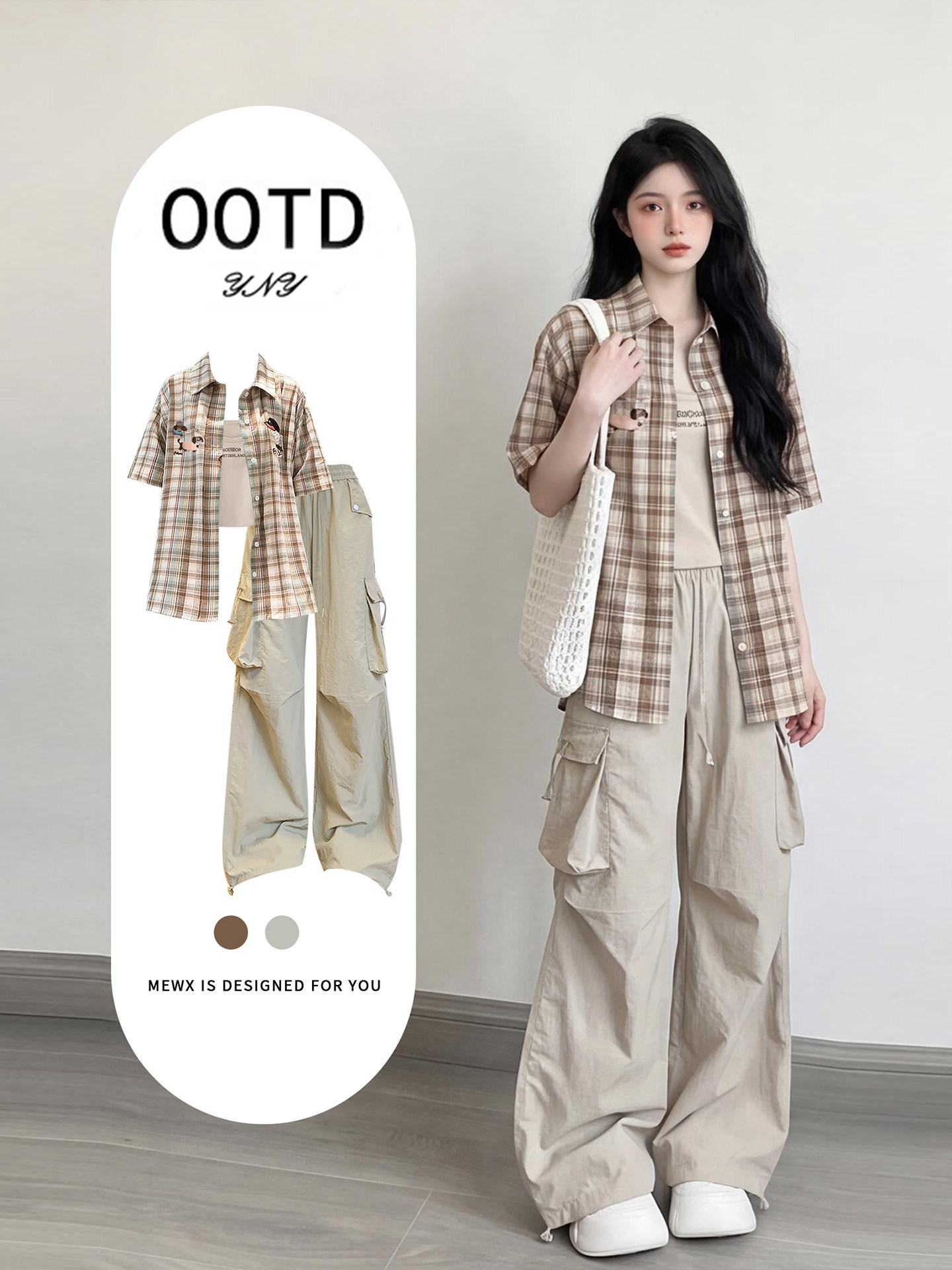 Vintage Fashion Pieces - Camicia estiva vintage da donna slim