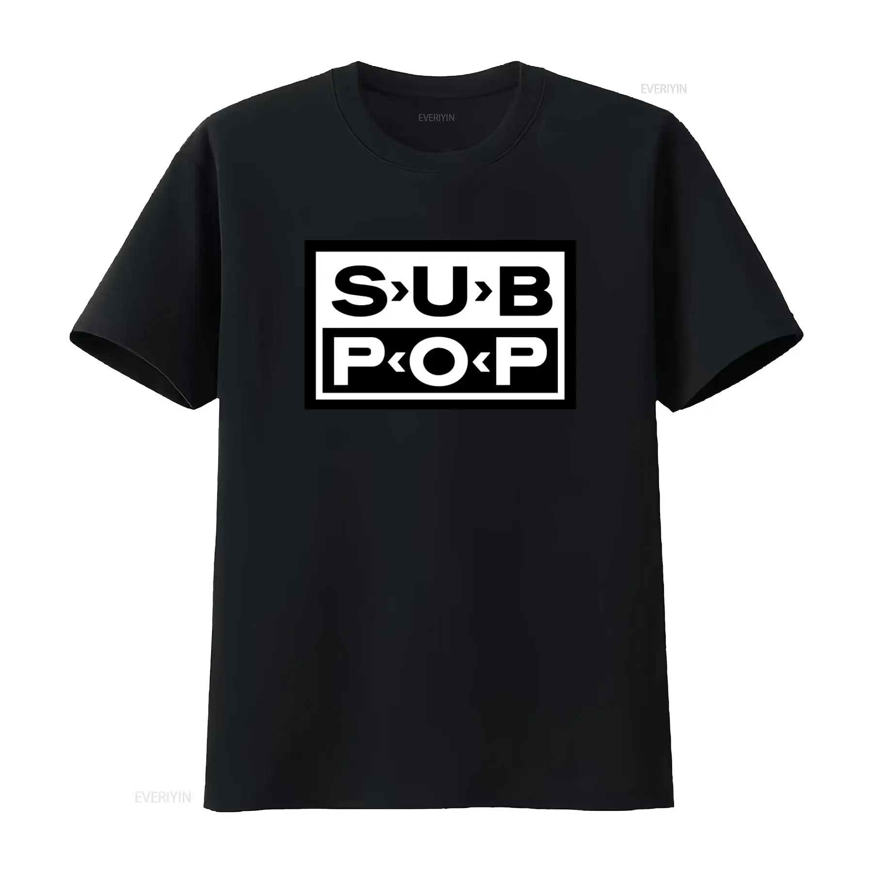 T-shirt con logo Sub Pop nera  - Vintage Fashion Jersey recensione e prezzo