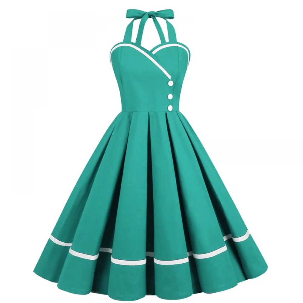 Halloween anni '50 anni '60 an - Vintage Fashion Women Dresses recensione e prezzo