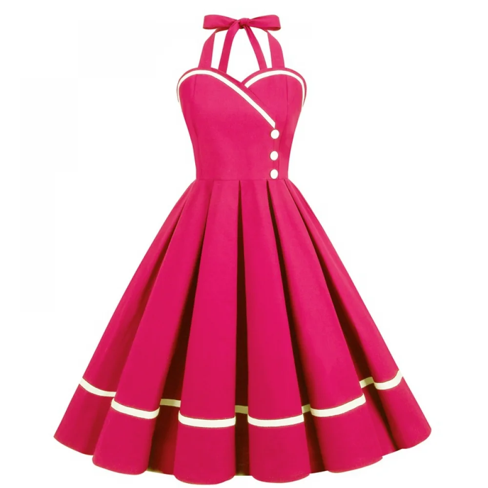 Halloween anni '50 anni '60 an - Vintage Fashion Women Dresses recensione e prezzo