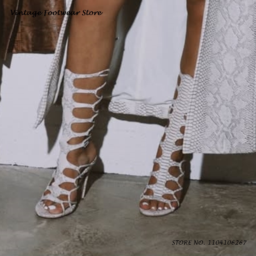 Sandali gladiatore ritagliati  - Vintage Fashion Women Dresses recensione e prezzo