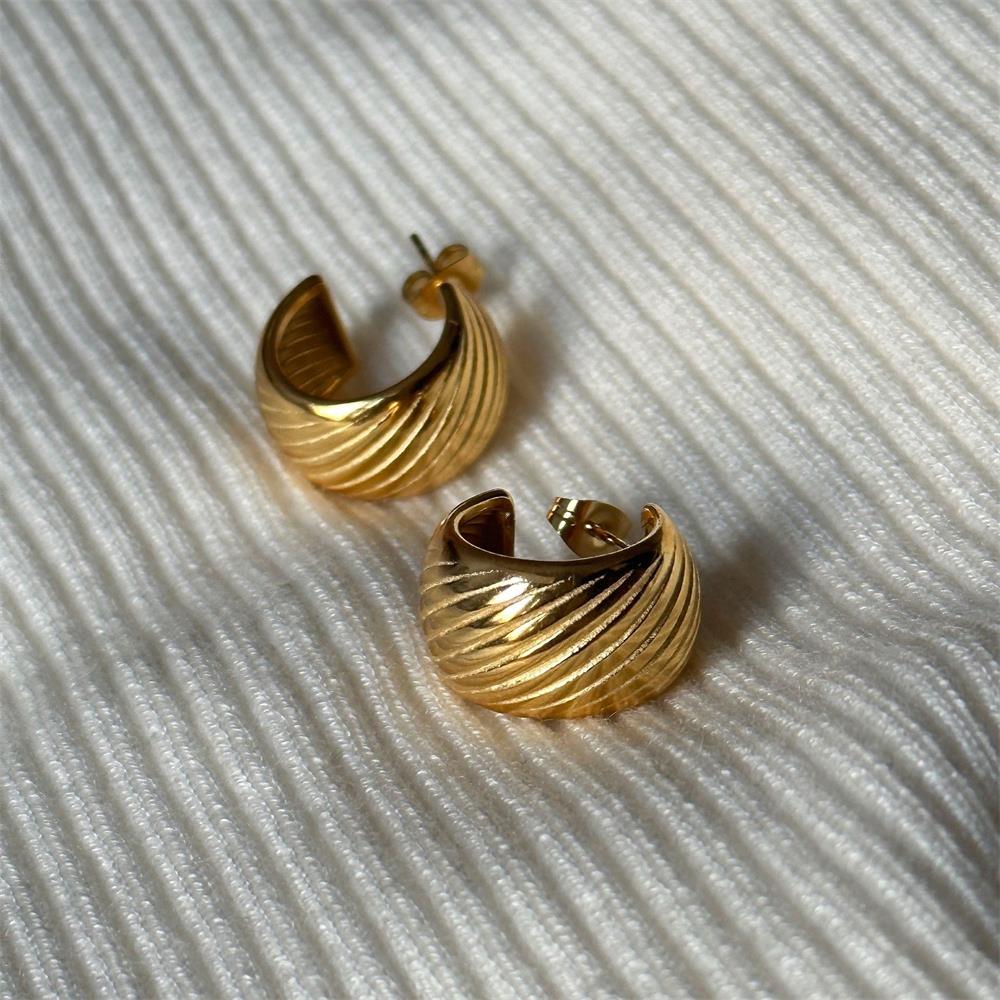 Orecchini a Cerchio Vintage a  - Vintage Fashion Earrings recensione e prezzo
