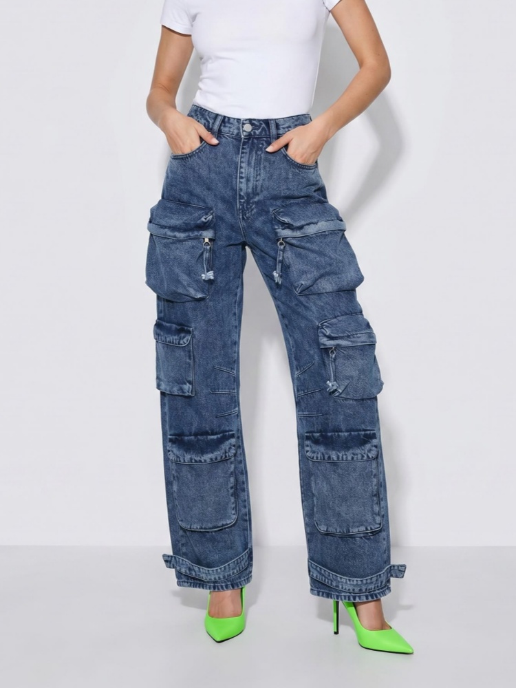 Jeans Cargo da Donna Stile Ret - Retro Track Pant recensione e prezzo