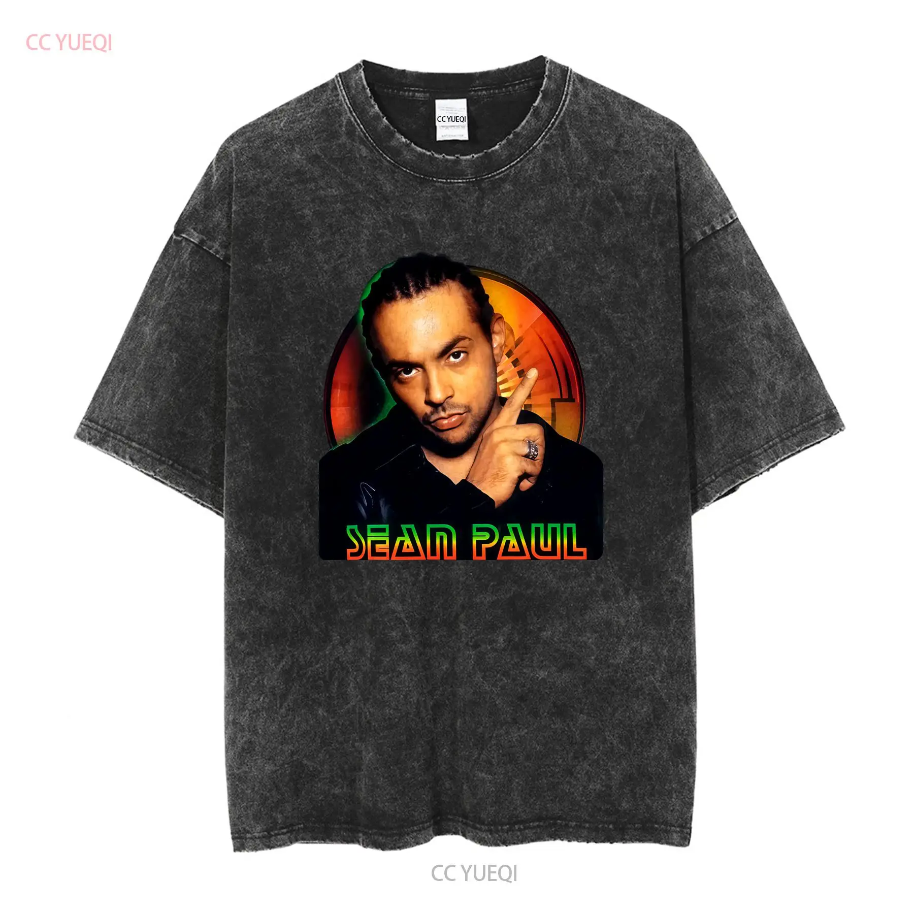RAPPER Sean Paul maglietta ner - Vintage Fashion Jersey recensione e prezzo