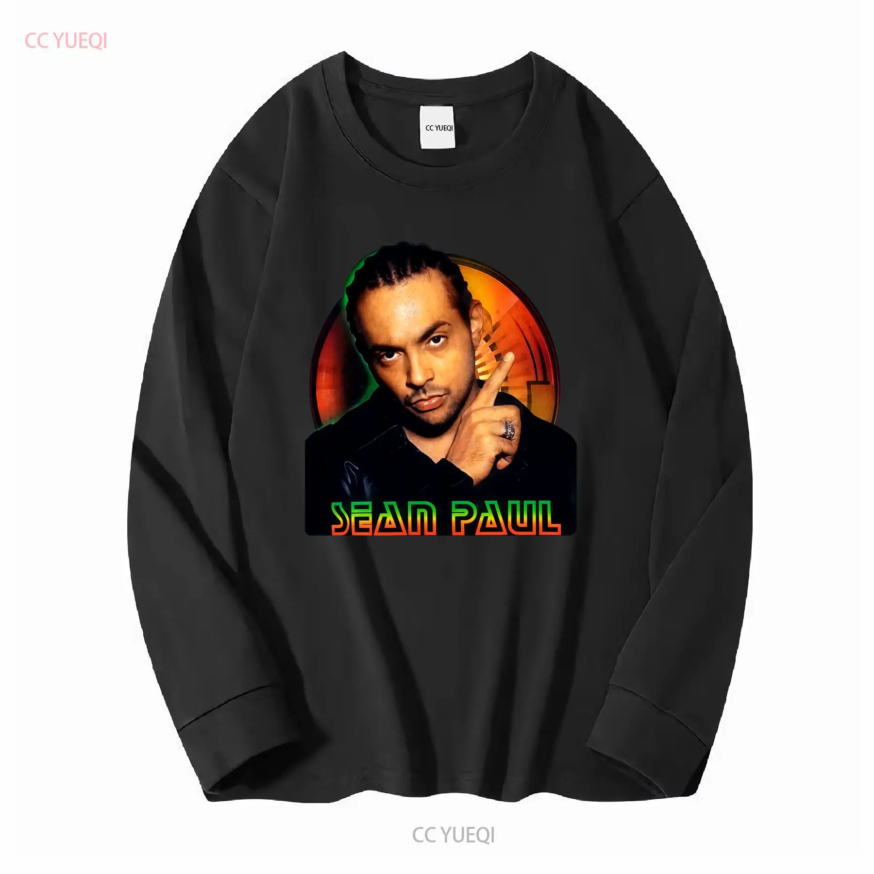 RAPPER Sean Paul maglietta ner - Vintage Fashion Jersey recensione e prezzo