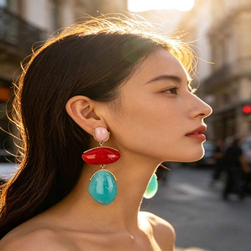 Eleganti Orecchini Lunghi in L - Vintage Fashion Events recensione e prezzo