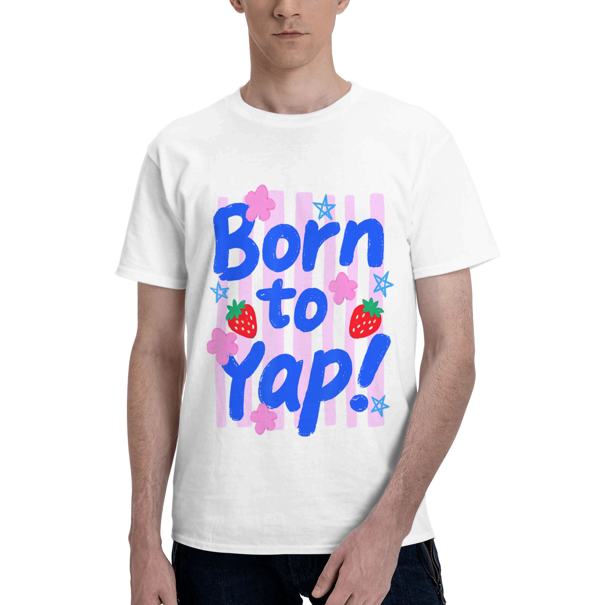 Preppy Born to Yap Stripes Fun - Vintage Fashion Gen Z recensione e prezzo