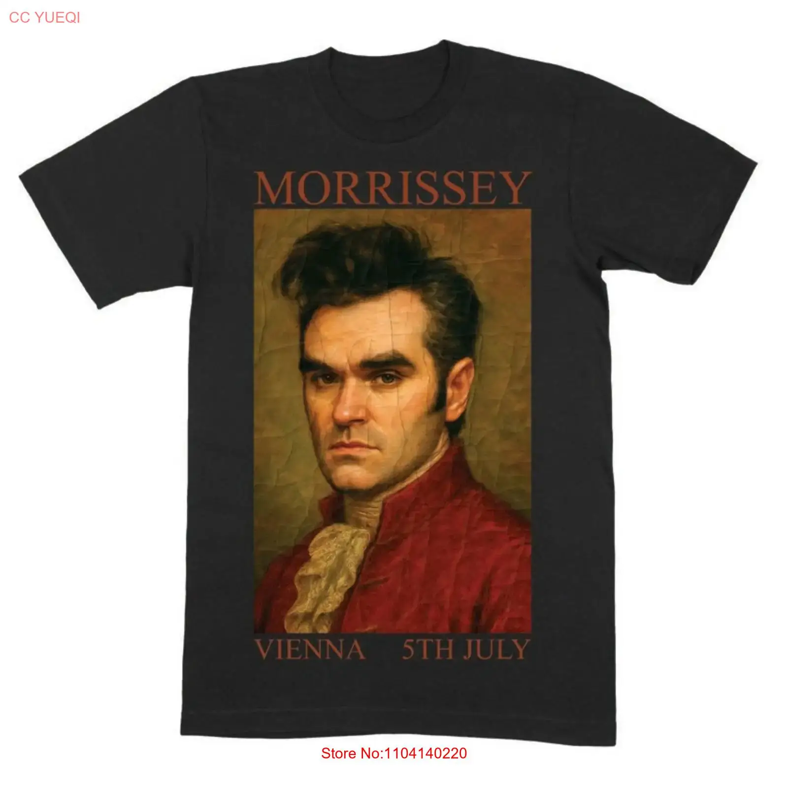 T-shirt Morrissey Vienna 2025  - Vintage Fashion Events recensione e prezzo