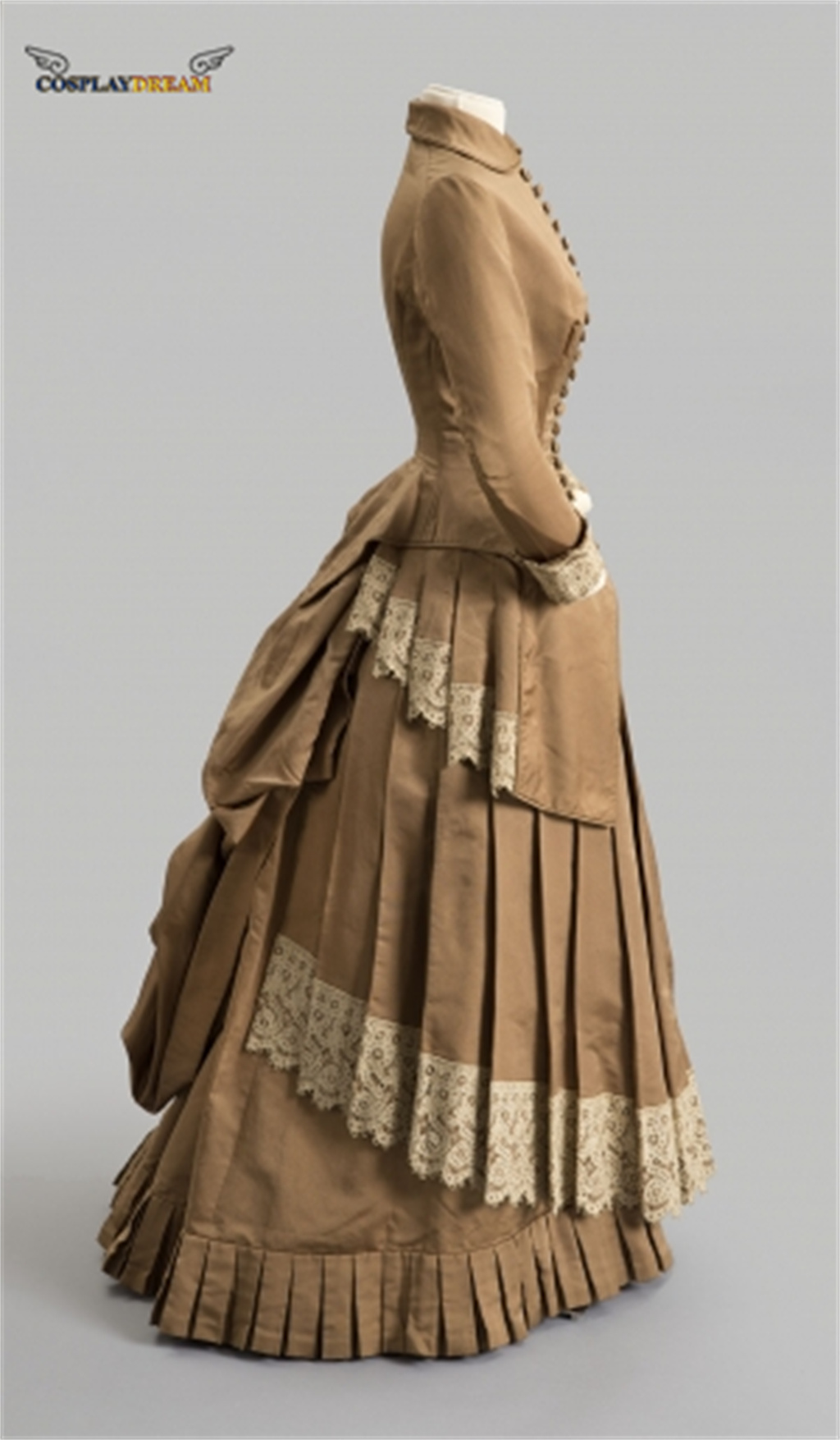 Abito alla moda del XIX secolo - Vintage Fashion Women Dresses recensione e prezzo