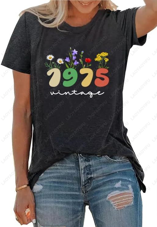 T-shirt vintage del 1975 per l - Vintage Fashion Meaning recensione e prezzo