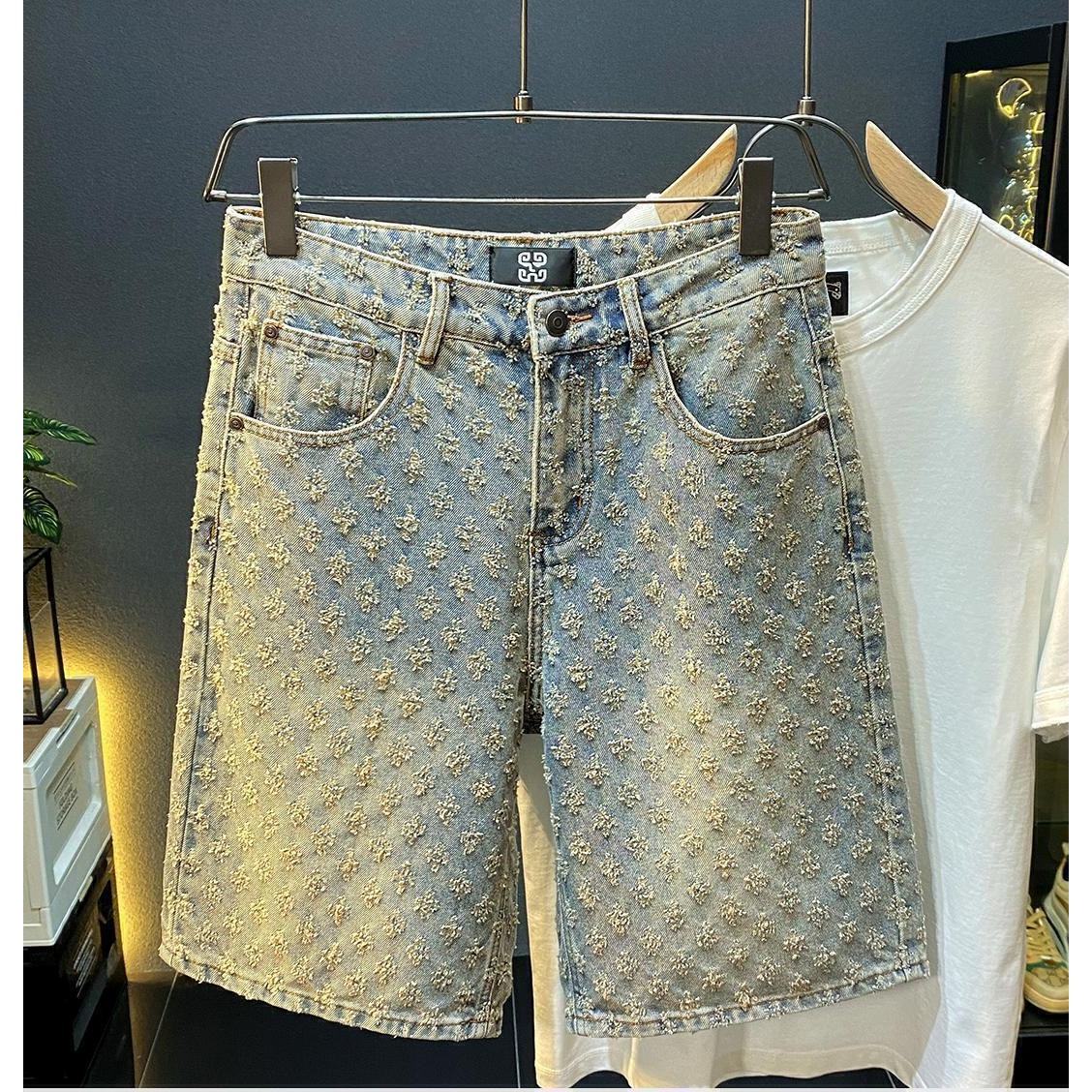 Shorts in denim da uomo estivi - Vintage Fashion Shop recensione e prezzo