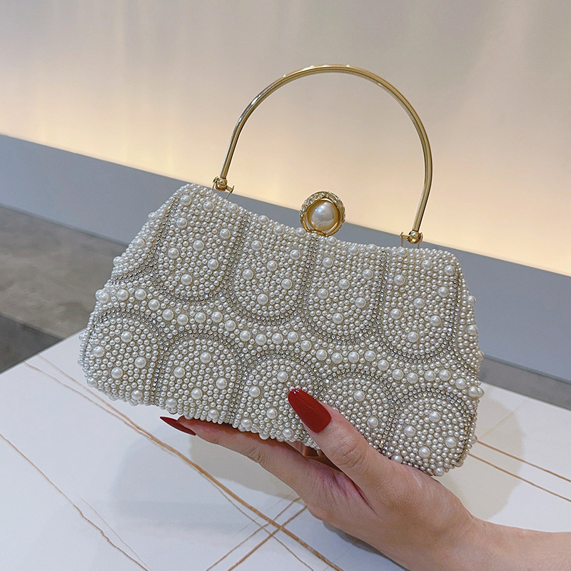 2025 Pochette vintage con perl - Vintage Fashion Events recensione e prezzo