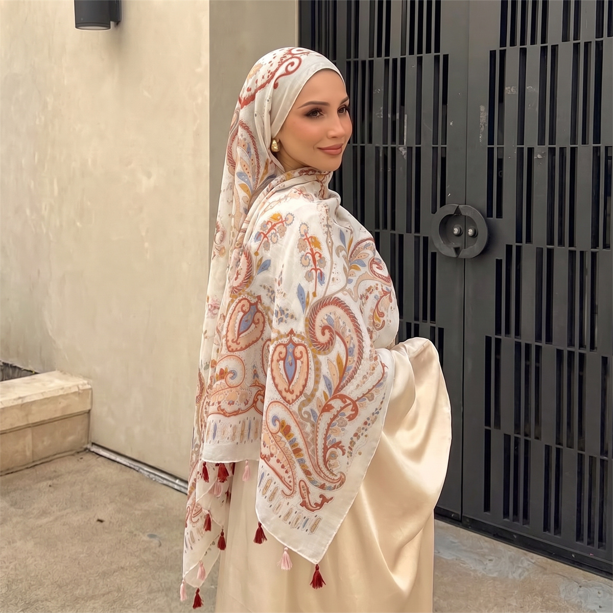 Sciarpa Hijab Vintage con Stam - Vintage Fashion For Women recensione e prezzo