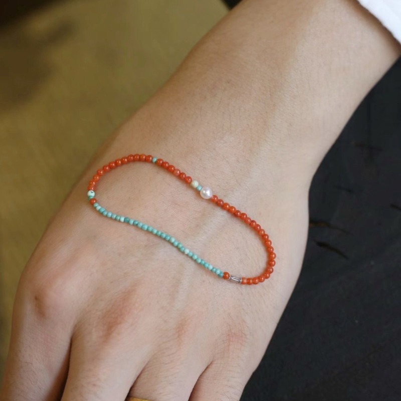 Bracciale vintage in agata ros - Vintage Fashion Meaning recensione e prezzo