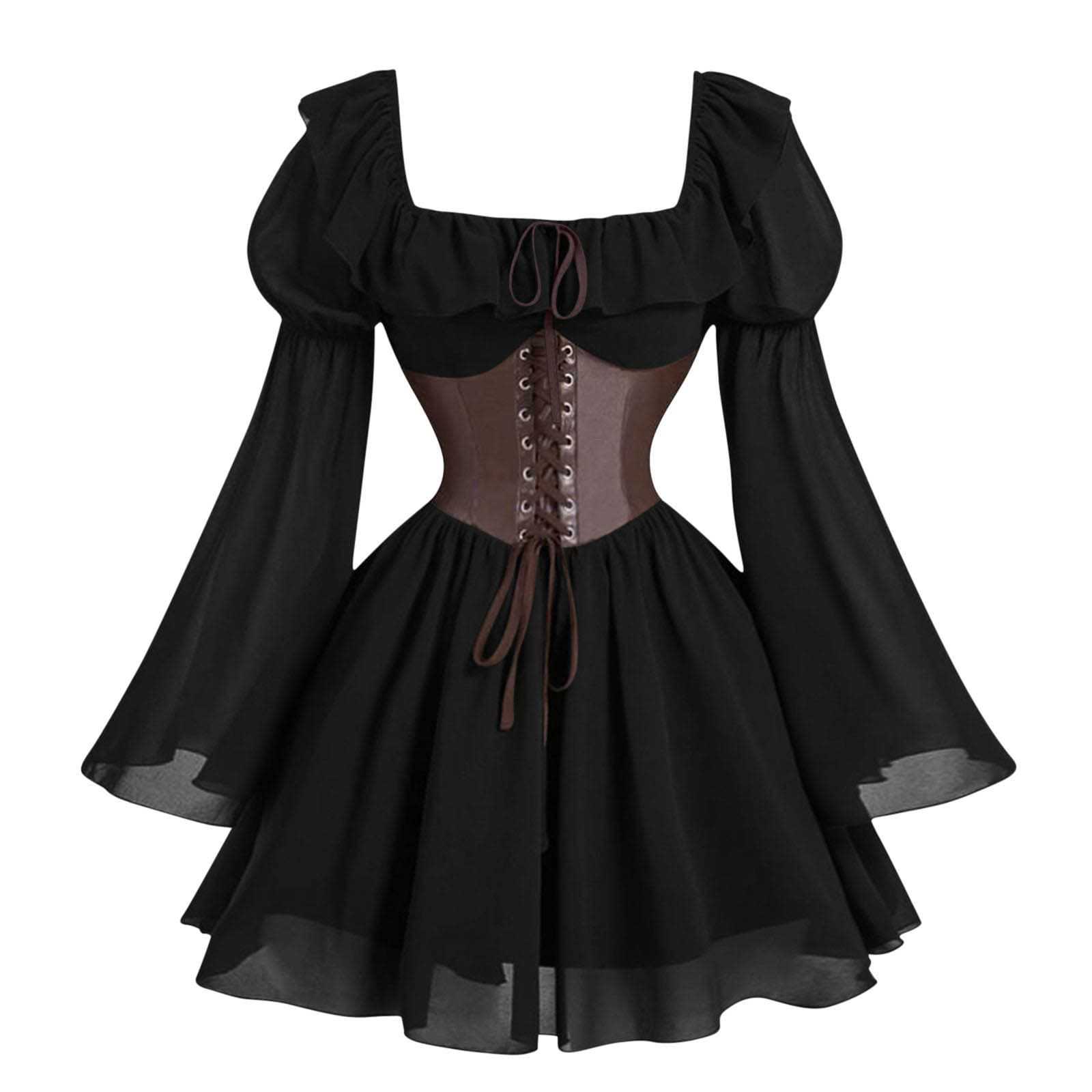 Abito medievale rinascimentale - Vintage Fashion Women Dresses recensione e prezzo