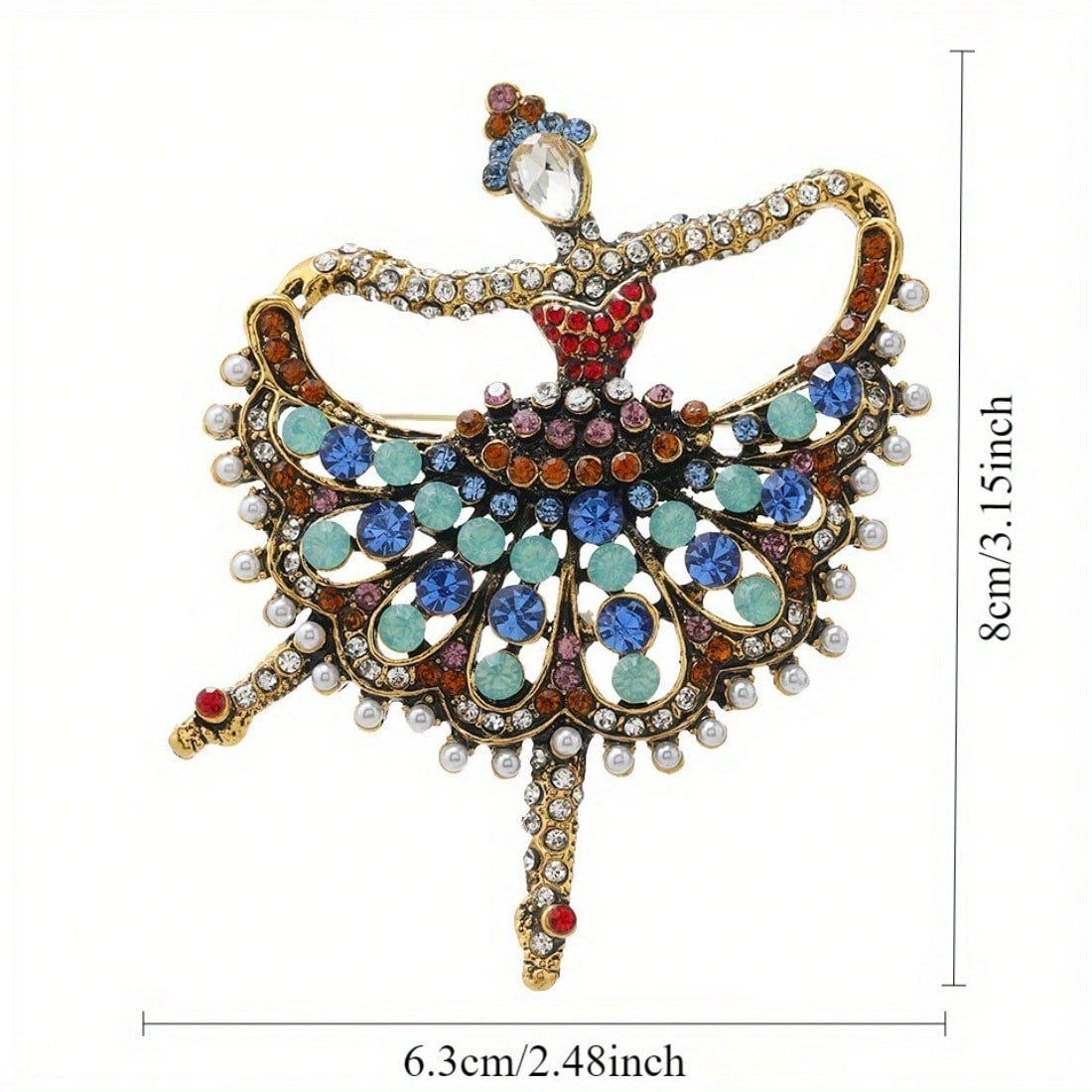 Spilla Vintage a Forma di Ball - Vintage Fashion Enthusiasts recensione e prezzo