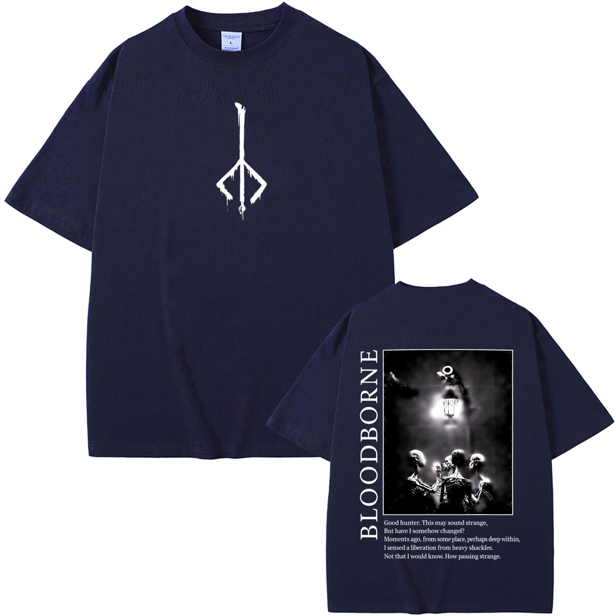 T-shirt del gioco Bloodborne,  - Vintage Fashion Game recensione e prezzo