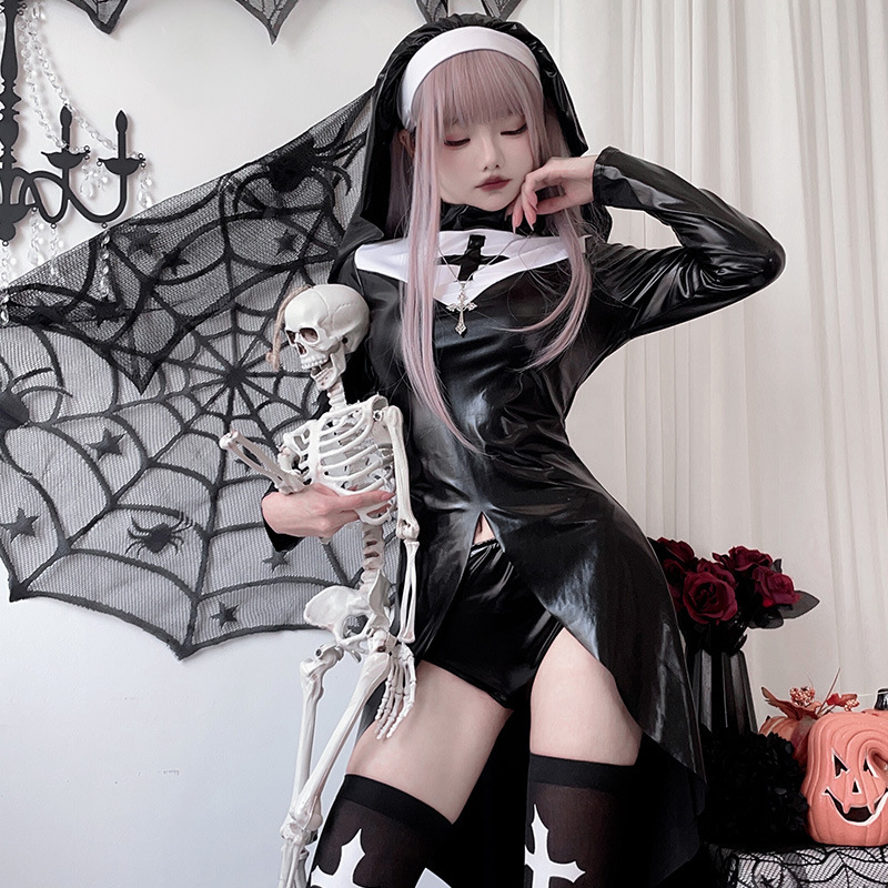 Abito scuro per Halloween, tag - Vintage Fashion Plus Size recensione e prezzo