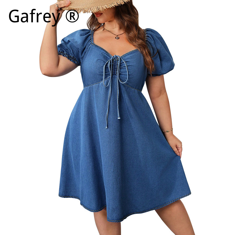 Abito Estivo da Donna in Denim - Vintage Fashion Women Dresses recensione e prezzo