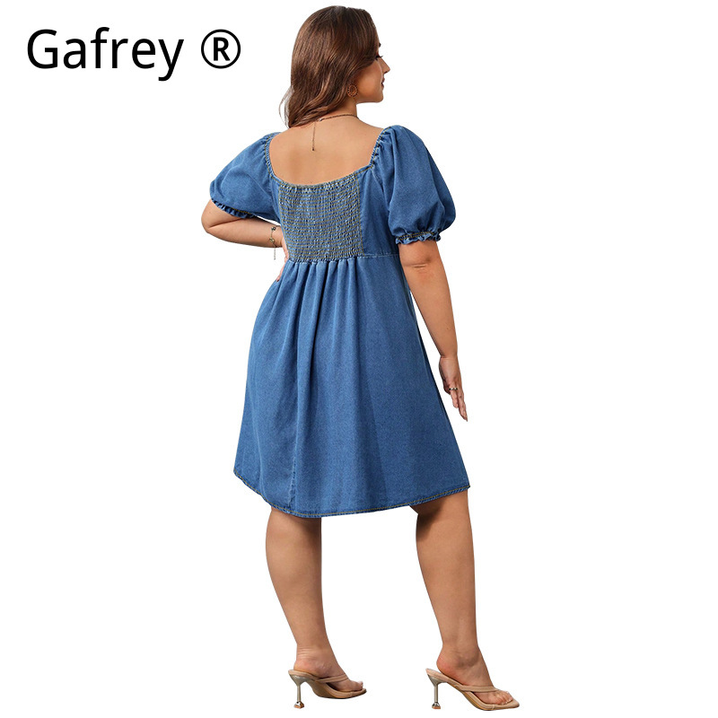Abito Estivo da Donna in Denim - Vintage Fashion Women Dresses recensione e prezzo
