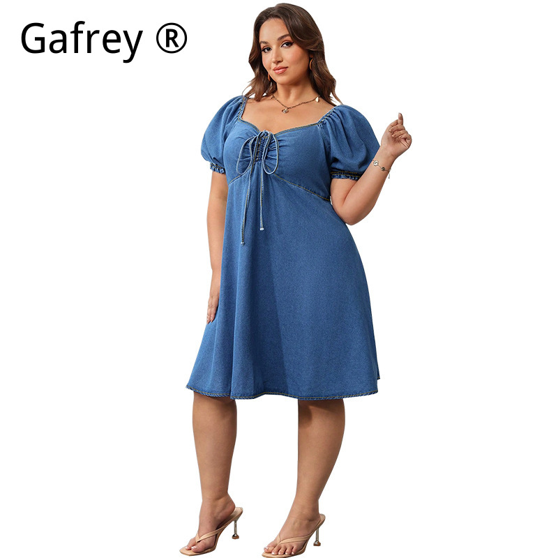Abito Estivo da Donna in Denim - Vintage Fashion Women Dresses recensione e prezzo