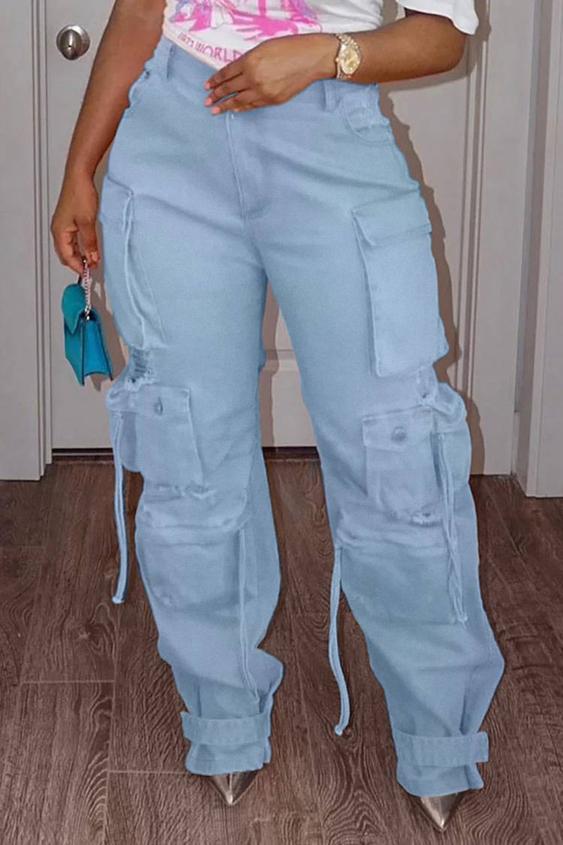 Jeans denim cargo taglie forti - Vintage Fashion Plus Size recensione e prezzo