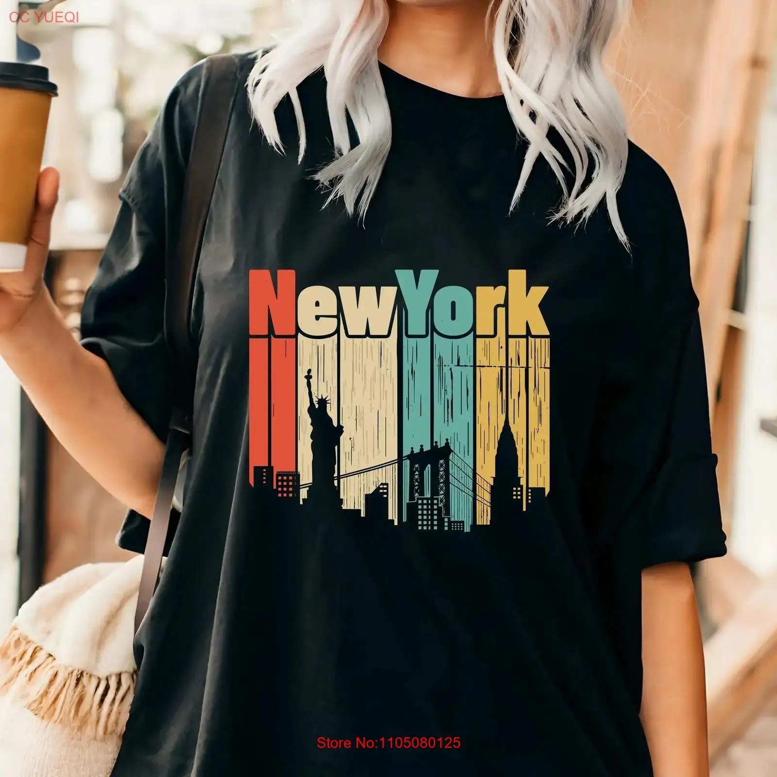 Maglietta retrò New York USA T - Vintage Fashion York recensione e prezzo