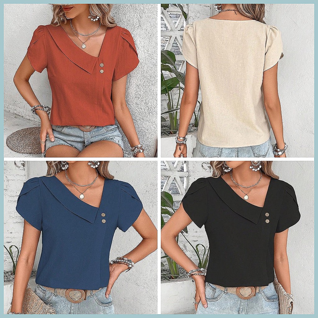 Camicetta Estiva Vintage 2024  - Vintage Fashion For Women recensione e prezzo
