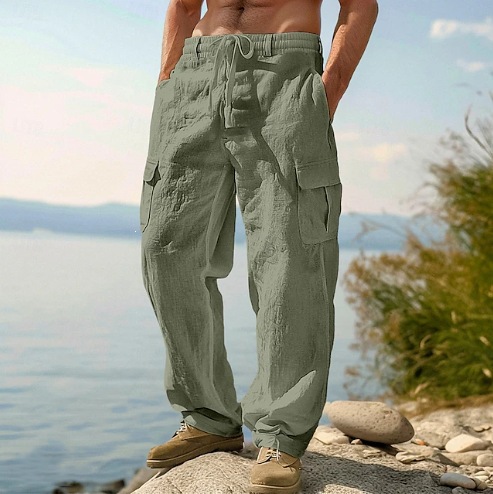 Pantaloni Larghi in Cotone e L - Retro Track Pant recensione e prezzo