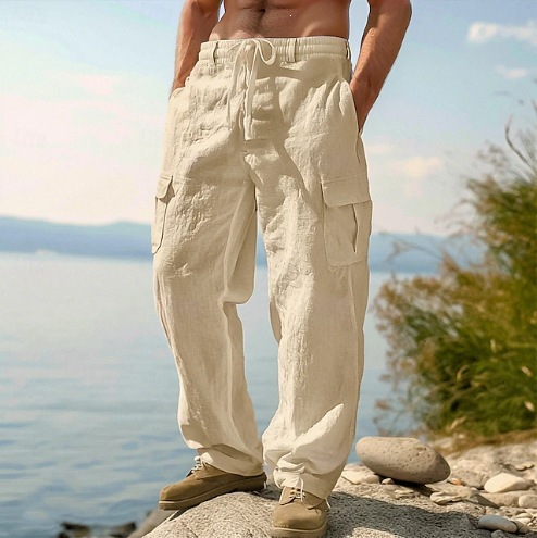 Pantaloni Larghi in Cotone e L - Retro Track Pant recensione e prezzo
