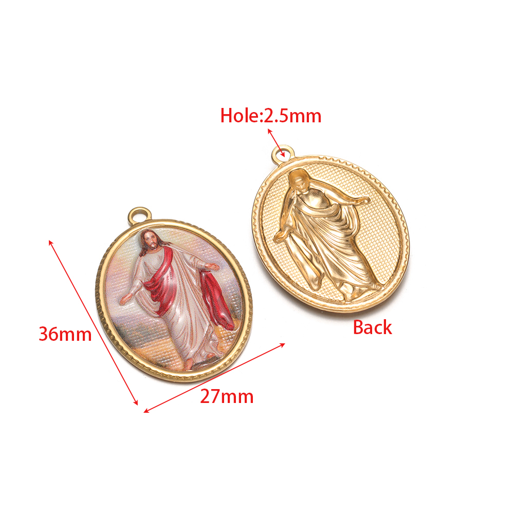 4 Pezzi Ciondoli Ovali Religio - Vintage Fashion Earrings recensione e prezzo